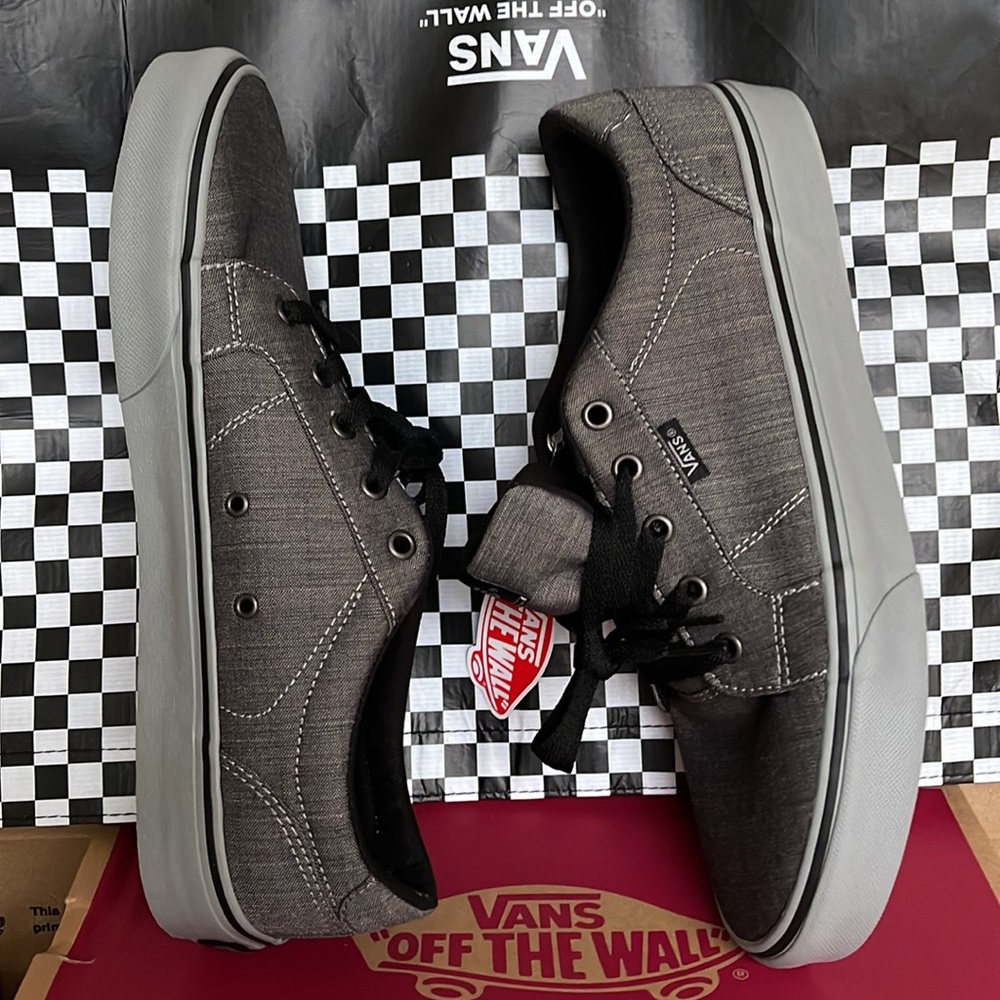 Vans Bishop F14 Textile Black/Grey Men’s sneakers - Picture 12 of 16